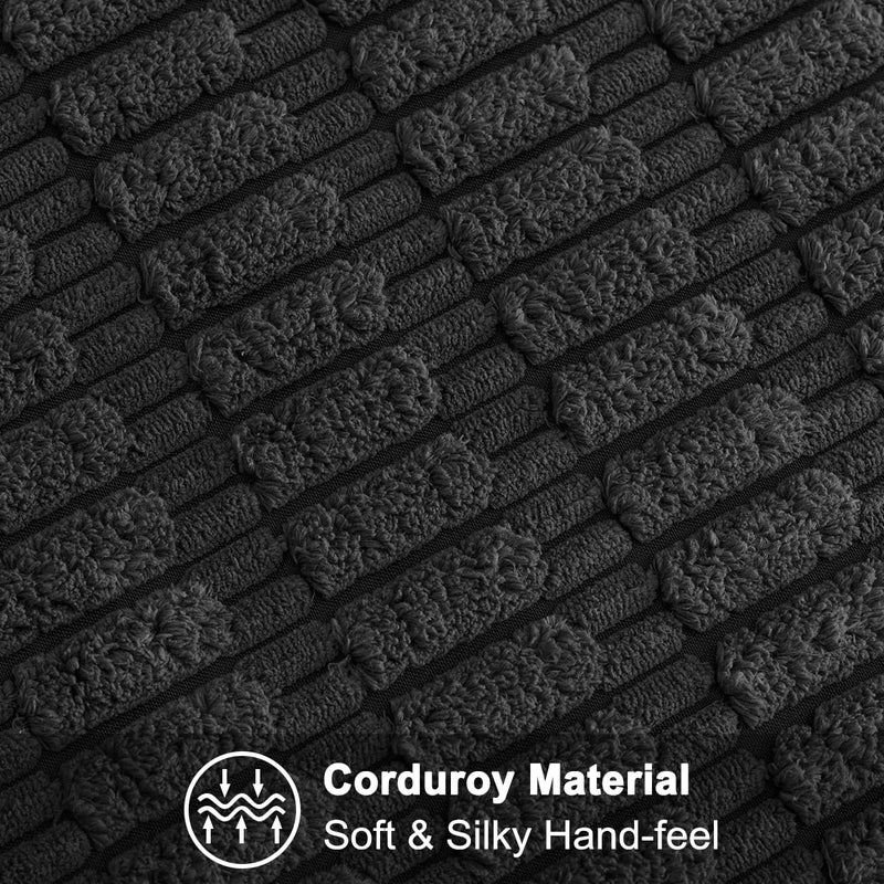 Muamar Dog Bed Cover Sofa Protector Anti Slip Waterproof Sofa Covers for Living Room Couch Covers Sofa Mat Seat Cover  Dog Mat Pet Pad for Furniture 1 Piece (30x70 inch  Black) - Image 3
